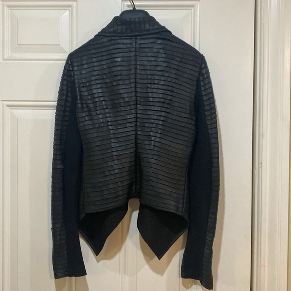 Marciano 100% leather Guess Shayna black leather jacket - Picture 5 of 12